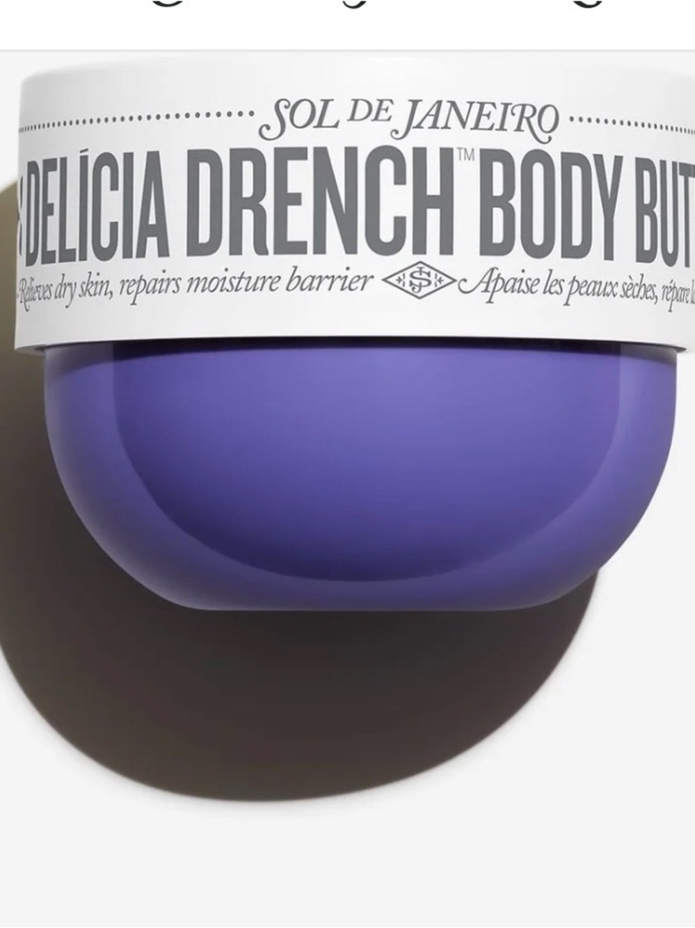Sol de Janeiro Delicia Drench Body Butter - Purple Brand New Size 150 ml.